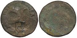 Ancient Coins - Pannonia Carnuntum temp. Gaius (Caligula) 37-41 A.D. As Fine
