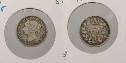 World Coins - CANADA: 1891 5 Cents