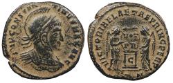 Ancient Coins - Constantine I, the Great 307-337 A.D. Follis Ticinum Mint VF