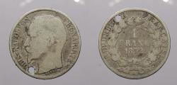 World Coins - FRANCE: 1852-A Franc