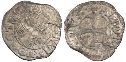 World Coins - ITALIAN STATES Venice Andrea Contarini, Doge LX 1368-1382 Tornesello VF