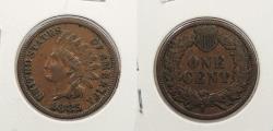 Us Coins - 1885 Indian Head 1 Cent
