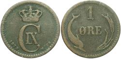 World Coins - DENMARK 1879 1 Ore