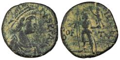 Ancient Coins - Honorius 395-423 A.D. AE3 Rome Mint VF