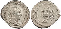 Ancient Coins - Trajan Decius 249-251 A.D. Antoninianus Rome Mint Good VF ex. Harlan J. Berk, with ticket.