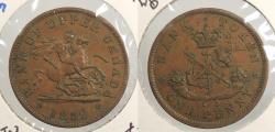 World Coins - CANADA Upper Canada 1852 Penny Token