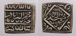 World Coins - INDIA: Mughal AH 988 (1914) Struck Bombay 19th-20th Century Imitation Akbar Rupee 29mm
