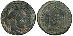 Ancient Coins - Maxentius 306-312 A.D. Follis Rome Mint VF