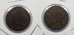 World Coins - SPAIN: 1828 Ferdinand VII 2 Maravedis
