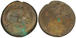 Ancient Coins - Ptolemaic Kings of Egypt Alexandria Ptolemy II Philadelphos 285-246 B.C. Tritartemorion Good Fine