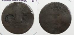 World Coins - GERMAN STATES: Paderborn ND (1706-1718) 'FA' countermark (Franz Arnold) 6 Pfennig