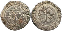 World Coins - FRANCE Royal Issues Francis I 1515-1547 Blanc de Bretagne 1522-1540 Good VF
