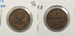 World Coins - RUSSIA: 1910 1/2 Kopek