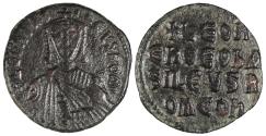 Ancient Coins - Leo VI, the Wise 886-912 A.D. Follis Constantinople Mint VF