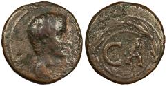 Ancient Coins - Syria Seleucis and Pieria Antioch Augustus 27 B.C.-14 A.D. As Antioch Mint Fine