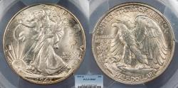 Us Coins - 1947-D Walking Liberty 50 Cents (Half Dollar) PCGS MS-65