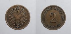 World Coins - GERMANY: Empire 1875-G 2 Pfennig