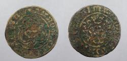 World Coins - GERMAN STATES: Nurnberg (Nuremburg) ND (1586-1603) Rose Orb; George Schultes II ? 24mm Jeton