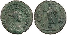 Ancient Coins - Carausius 287-293 A.D. Antoninianus Camulodunum Mint VF