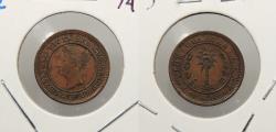 World Coins - CEYLON 1898 1/4 Cent