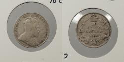 World Coins - CANADA: 1907 10 Cents