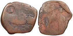 Ancient Coins - Artuqids Mardin Najm al-Din Alpi AH547-572 (1152-1176 A.D.) Follis Mayyafariqin mint VF Includes ticket citing that this coin is ex. Mardin Hoard.