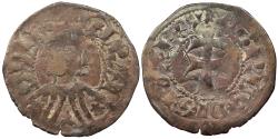 World Coins - SPAIN Aragon Pere III (Pedro IV de Aragon) 1336-1387 Dinero (Diner) VF