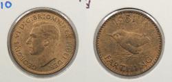 World Coins - GREAT BRITAIN: 1951 Farthing