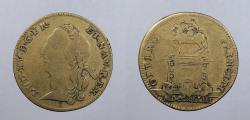 World Coins - GERMAN STATES: Nurnberg (Nuremburg) 1744 Optimo Principi 24mm Jeton