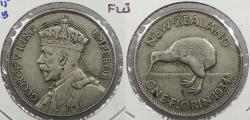 World Coins - NEW ZEALAND: 1934 George V Florin
