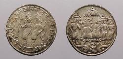World Coins - INDIA: ND (1890-1940) RAMATANKA 28mm Temple Token