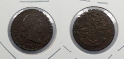 World Coins - SPAIN: 1830 Ferdinand VII 2 Maravedis