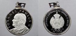 World Coins - MALTA: Order of Malta 2004 in sterling bezel; w/COA 25 Liras Proof