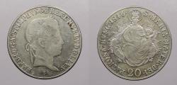 World Coins - HUNGARY: 1846-B 20 Krajczar