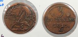 World Coins - GERMAN STATES: Rostock 1815-AS 3 Pfennig