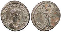 Ancient Coins - Probus 276-282 A.D. Antoninianus Siscia Mint Near EF