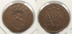 World Coins - NETHERLANDS EAST INDIES: Zeeland 1794 Duit
