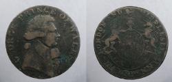 World Coins - GREAT BRITAIN: Middlesex ND (1787-1797) Prince of Wales Halfpenny Conder Token
