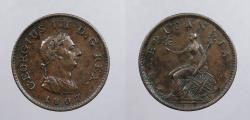 World Coins - GREAT BRITAIN: 1807 George III Farthing