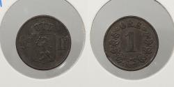 World Coins - NORWAY: 1897 Ore