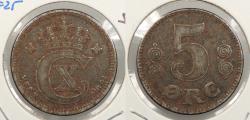 World Coins - DENMARK: 1918 5 Ore