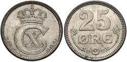 World Coins - DENMARK 1919 25 Ore