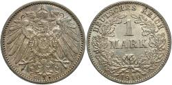 World Coins - GERMANY 1910-E 1 Mark