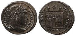 Ancient Coins - Constantine I, the Great 307-337 A.D. Follis Arles Mint EF