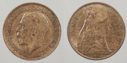 World Coins - GREAT BRITAIN: 1913 Penny