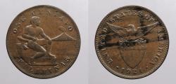 World Coins - PHILIPPINES: U.S. Administration 1921 Centavo