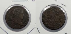 World Coins - SPAIN: 1831 Ferdinand VII 2 Maravedis