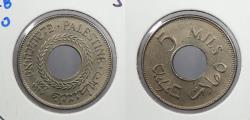 World Coins - PALESTINE: 1927 5 Mils