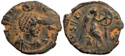 Ancient Coins - Eudoxia, wife of Arcadius 395-404 A.D. AE3 Antioch Mint VF