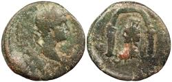 Ancient Coins - Syria Seleucis and Pieria Laodicea ad Mare Elagabalus 218-222 A.D. AE20 About Fine